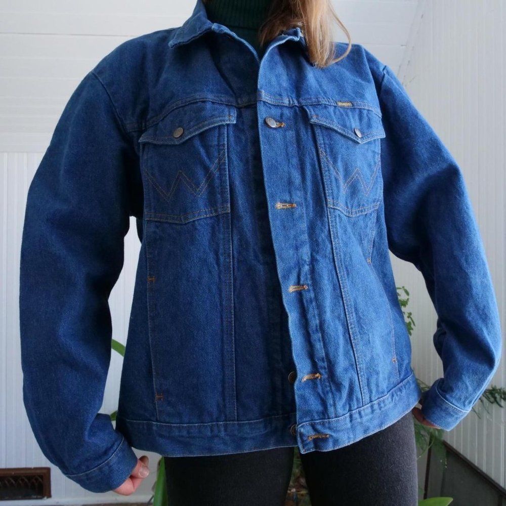 Classic M-159 Wrangler denim trucker jacket